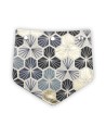 Rabat en toile Faro – motifs étoilés bleu profond et or lumineux