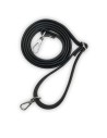 Bandoulière noire en cuir synthétique – Réglable, robuste et réparable