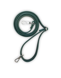 Bandoulière verte en cuir synthétique – Réglable, robuste et réparable