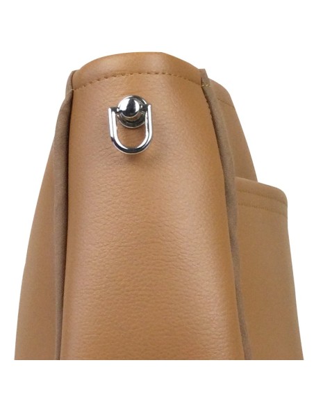 Sac à main femme personnalisable avec rabat et bandoulière interchangeable – Élégant & pratique