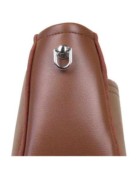 Sac à main femme personnalisable avec rabat et bandoulière interchangeable – Élégant & pratique