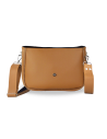 Sac à main femme personnalisable avec rabat et bandoulière interchangeable – Élégant & pratique