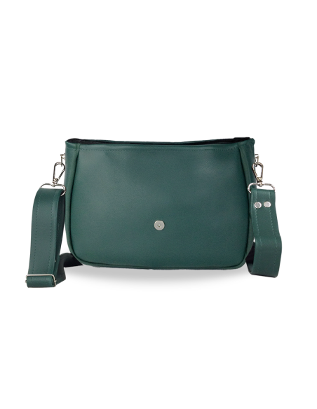 Sac à main femme personnalisable avec rabat et bandoulière interchangeable – Élégant & pratique