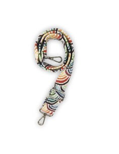 Bandoulière jacquard multicolore – réglable et assortie 2