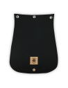 Rabat coton demi-natté blanc – motifs végétaux noir et blanc – interchangeable