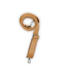 Bandoulière camel en cuir synthétique – Réglable, robuste et réparable 2