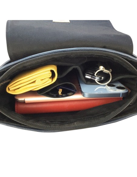 Sac à main femme personnalisable avec rabat et bandoulière interchangeable – Élégant & pratique