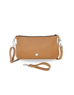 Pochette camel personnalisable – Élégante, modulable et pratique