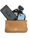 Pochette camel personnalisable – Élégante, modulable et pratique