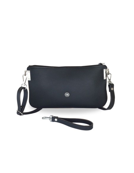 Pochette noire personnalisable – Élégante, modulable et intemporelle