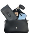 Pochette noire personnalisable – Élégante, modulable et intemporelle