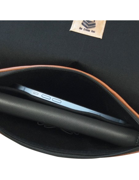 Pochette marron personnalisable – Élégante, modulable et chaleureuse