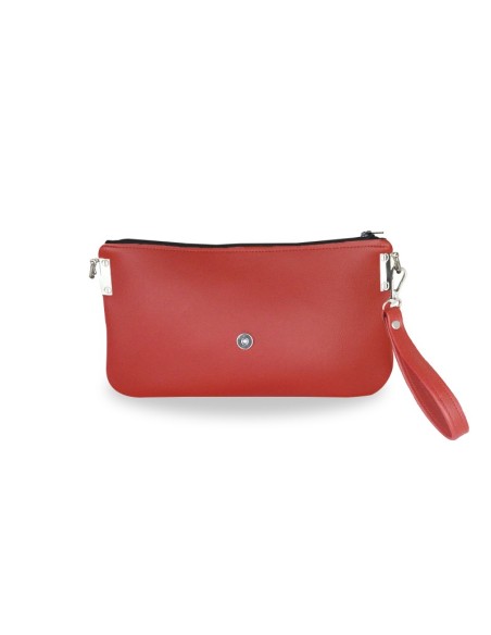 Pochette rouge personnalisable – Élégante, audacieuse et modulable