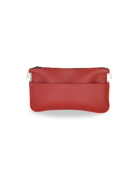 Pochette rouge personnalisable – Élégante, audacieuse et modulable
