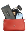 Pochette rouge personnalisable – Élégante, audacieuse et modulable